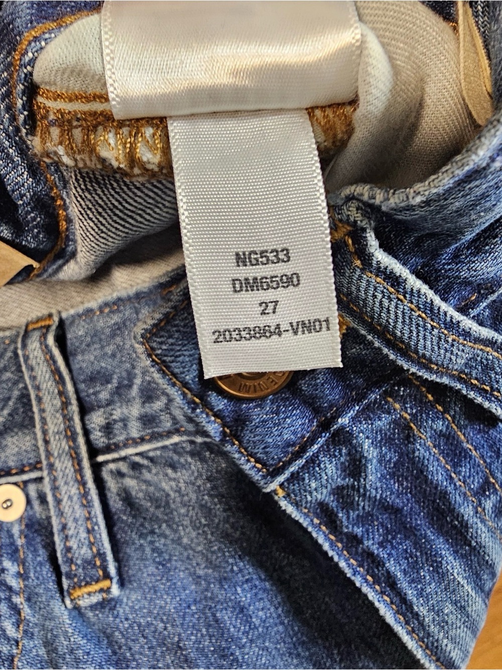 Madewell The Slouchy Boyjean Size 27 Low Rise Distressed Jeans NWT - Picture 16 of 16